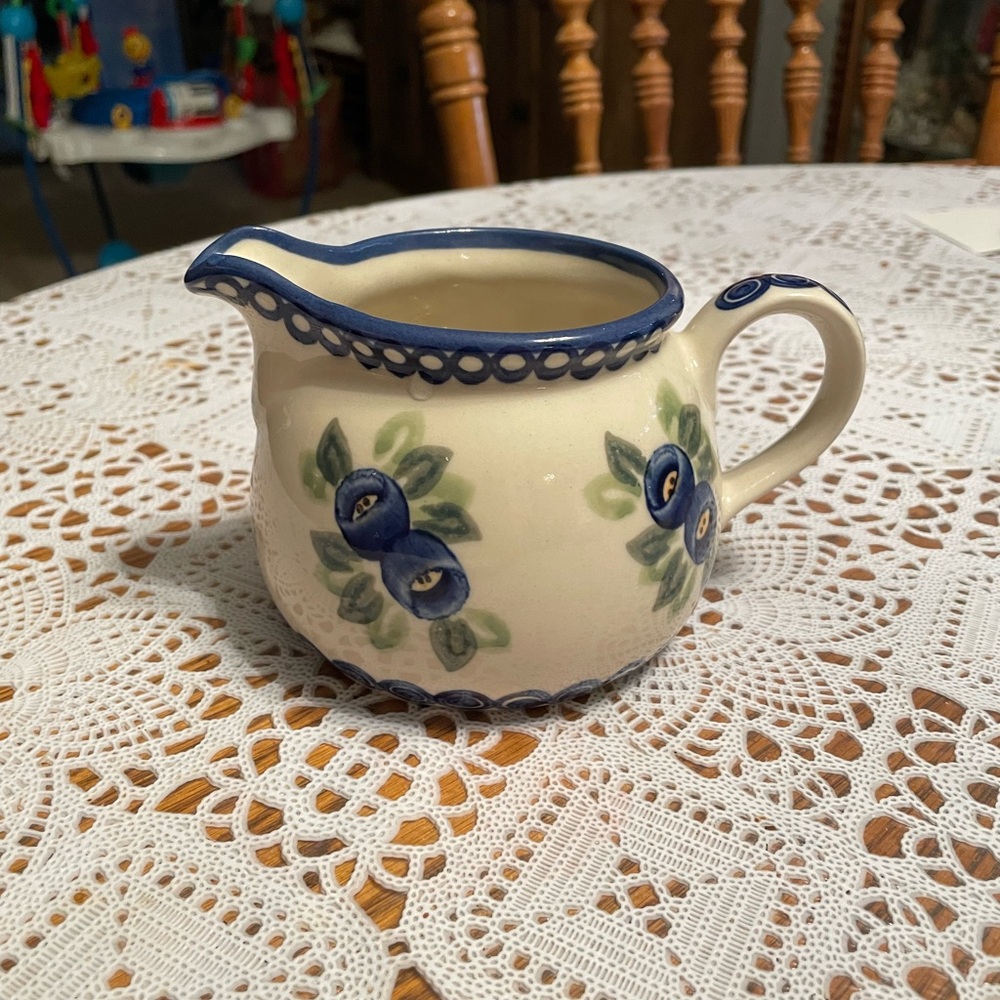 Polish Pottery Small pitcher.